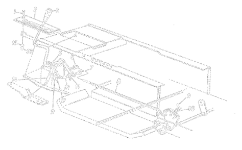 Gear Selector Assembly (7 Speed) Diagram and Parts List for 2001 Yard Machines Lawn Tractor